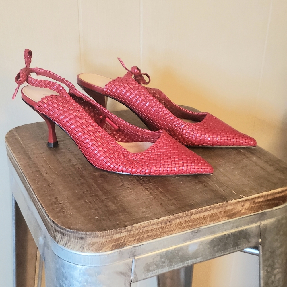 Red Zara Heels